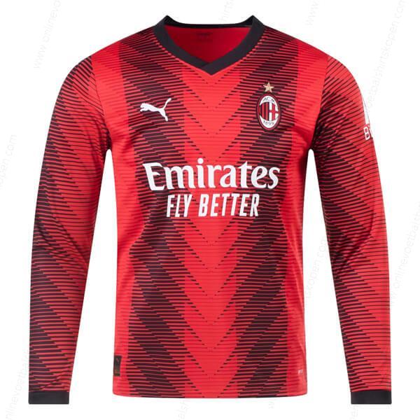 AC Milan Home Long Sleeve Shirt 23/24-Heren Voetbalshirts