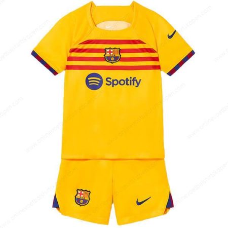 Barcelona Fourth 22/23-Kinder Voetbalshirts
