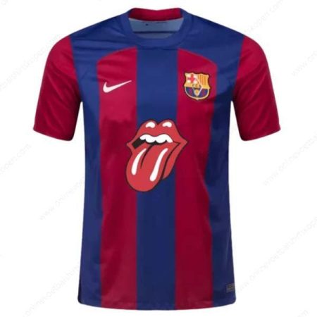 Barcelona Home Rolling Stones Shirt 23/24-Heren Voetbalshirts
