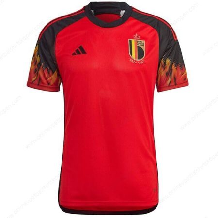 België Home Shirt 2022-Heren Voetbalshirts