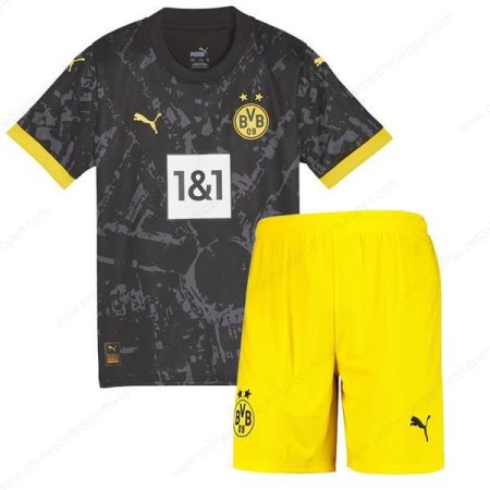 Borussia Dortmund Away 23/24-Kinder Voetbalshirts