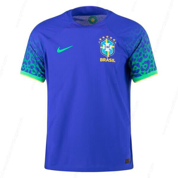 Brazilië Away Spelersversie Shirt 2022-Heren Voetbalshirts