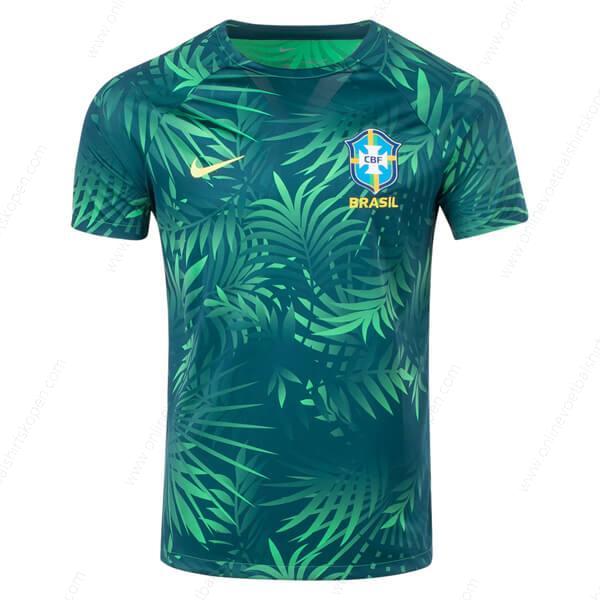 Brazilië Pre Match Training Shirt-Heren Voetbalshirts