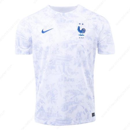 Frankrijk Away Shirt 2022-Heren Voetbalshirts