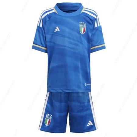 Italië Home 2023-Kinder Voetbalshirts