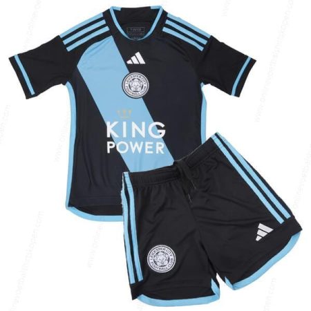 Leicester City Away 23/24-Kinder Voetbalshirts