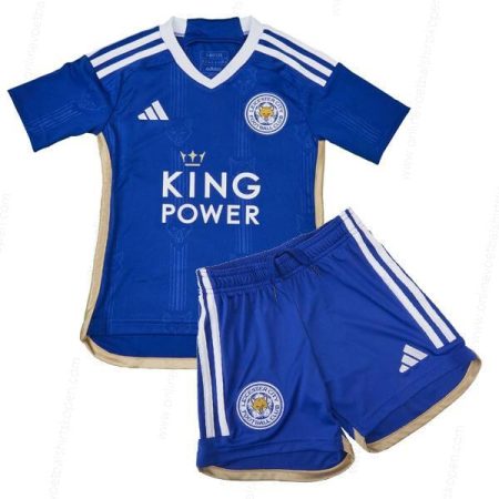 Leicester City Home 23/24-Kinder Voetbalshirts