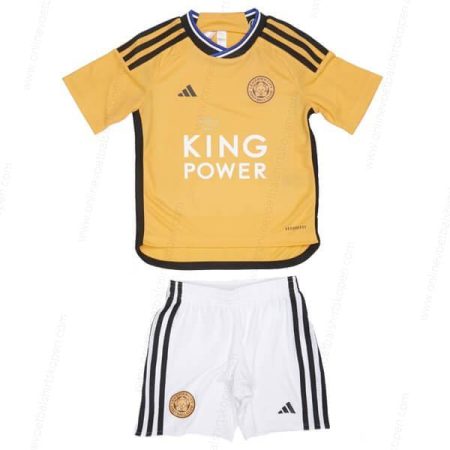 Leicester City Third 23/24-Kinder Voetbalshirts