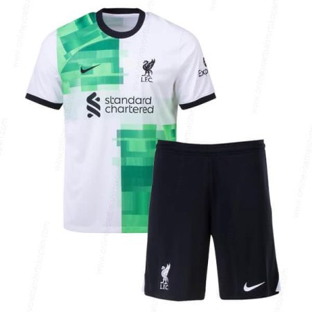 Liverpool Away 23/24-Kinder Voetbalshirts