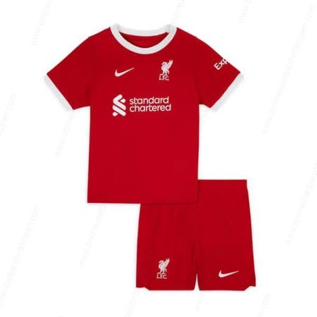 Liverpool Home 23/24-Kinder Voetbalshirts