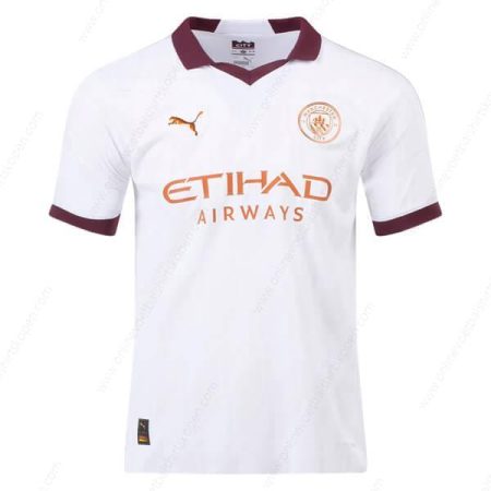 Manchester City Away Spelersversie Shirt 23/24-Heren Voetbalshirts