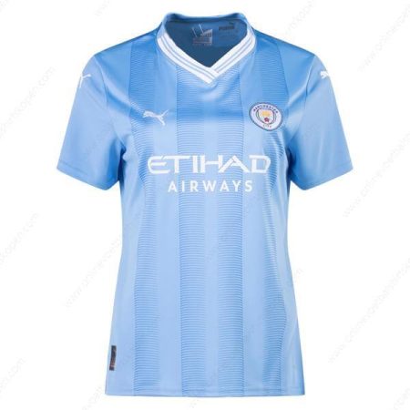 Manchester City Home Dames Shirt 23/24-Dames Voetbalshirts