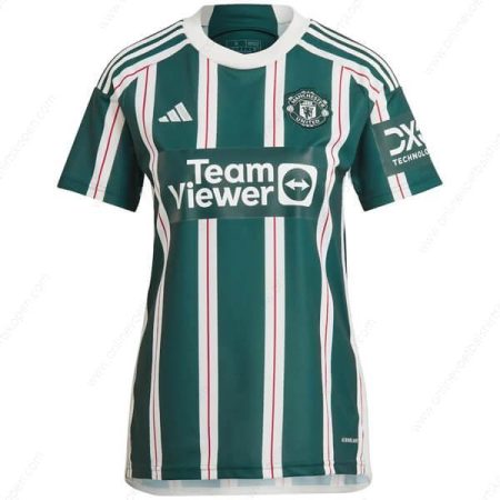 Manchester United Away Dames Shirt 23/24-Dames Voetbalshirts