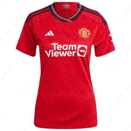 Manchester United Home Dames Shirt 23/24-Dames Voetbalshirts
