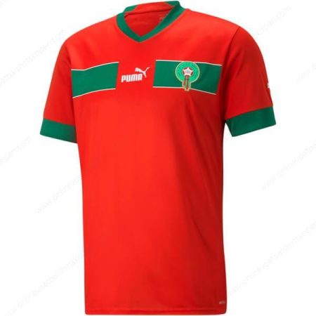 Marokko Home Shirt 2022-Heren Voetbalshirts