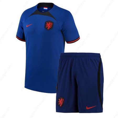 Nederland Away 2022-Kinder Voetbalshirts