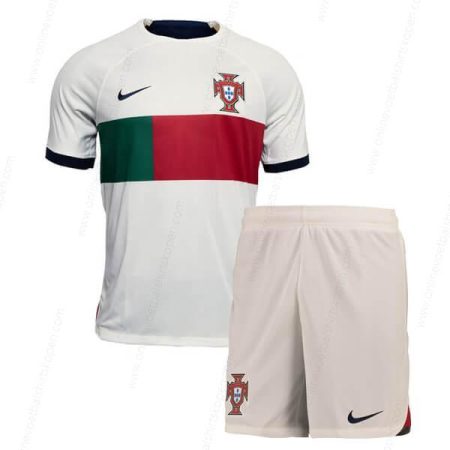 Portugal Away 2022-Kinder Voetbalshirts