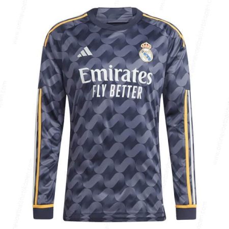 Real Madrid Away Long Sleeve Shirt 23/24-Heren Voetbalshirts