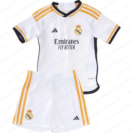 Real Madrid Home 23/24-Kinder Voetbalshirts