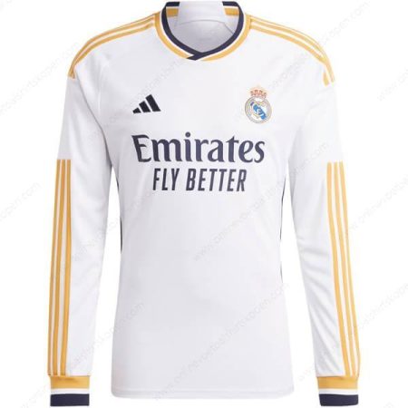 Real Madrid Home Long Sleeve Shirt 23/24-Heren Voetbalshirts