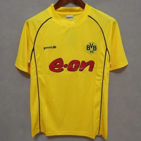Retro Borussia Dortmund Home Shirt 2002-Heren Voetbalshirts