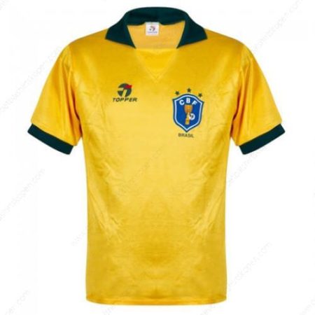 Retro Brazilië Home Shirt 1988-Heren Voetbalshirts