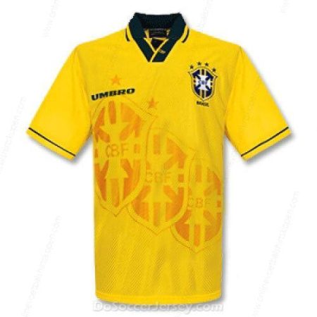 Retro Brazilië Home Shirt 1994-Heren Voetbalshirts