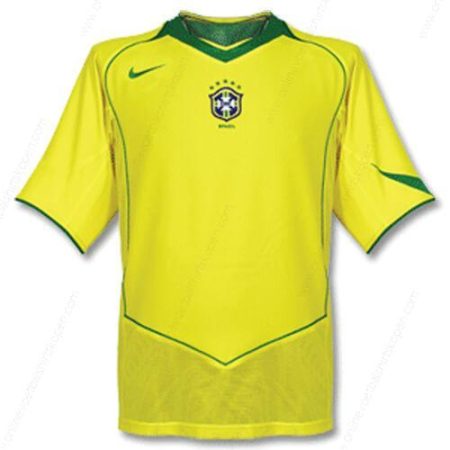 Retro Brazilië Home Shirt 2004-Heren Voetbalshirts