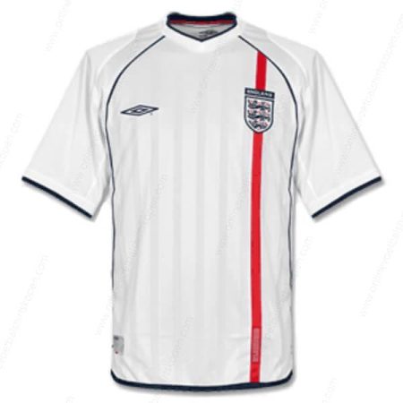 Retro Engeland Home Shirt 2002-Heren Voetbalshirts