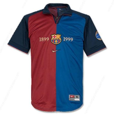 Retro FC Barcelona Centenary Home Shirt 1999-Heren Voetbalshirts