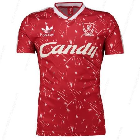 Retro Liverpool Candy Home Shirt 89/91-Heren Voetbalshirts