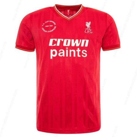 Retro Liverpool Home Double Winners Shirt 85/86-Heren Voetbalshirts