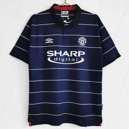Retro Manchester United Away Shirt 99/00-Heren Voetbalshirts