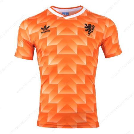Retro Nederland Home Shirt 1988-Heren Voetbalshirts