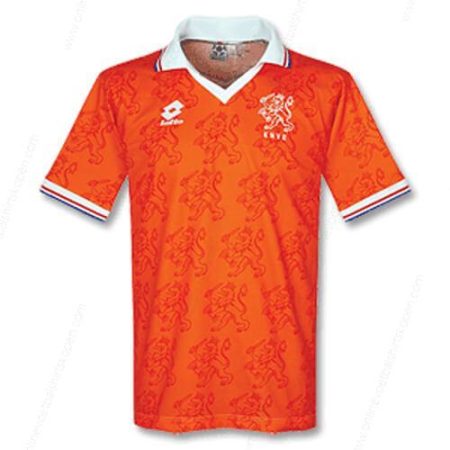 Retro Nederland Home Shirt 1996-Heren Voetbalshirts