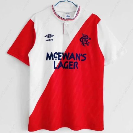 Retro Rangers Away Shirt 88/89-Heren Voetbalshirts