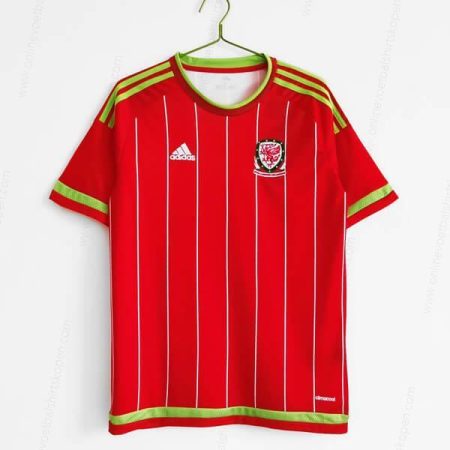 Retro Wales Home Shirt 2015-Heren Voetbalshirts