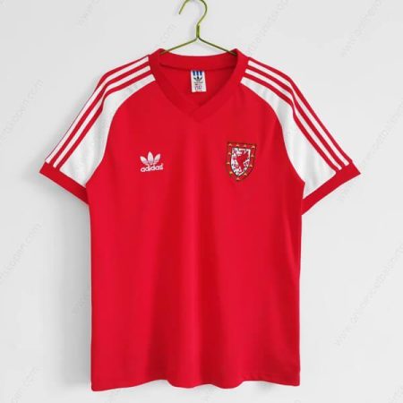 Retro Wales Home Shirt 82-Heren Voetbalshirts
