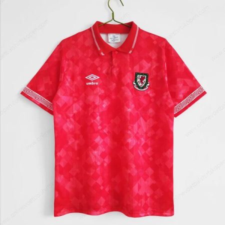 Retro Wales Home Shirt 92-Heren Voetbalshirts