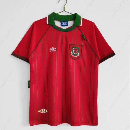 Retro Wales Home Shirt 94-Heren Voetbalshirts
