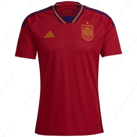 Spanje Home Shirt 2022-Heren Voetbalshirts