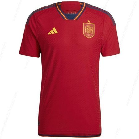 Spanje Home Spelersversie Shirt 2022-Heren Voetbalshirts