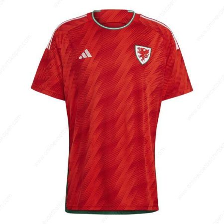 Wales Home Shirt 2022-Heren Voetbalshirts