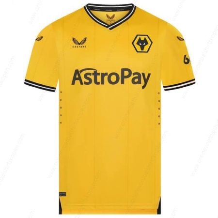 Wolverhampton Wanderers Home Spelersversie Shirt 23/24-Heren Voetbalshirts