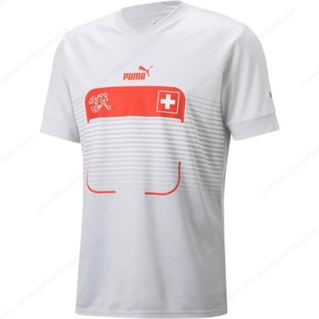 Zwitserland Away Shirt 2022-Heren Voetbalshirts